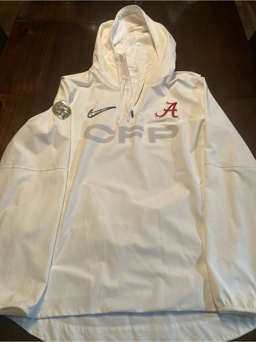Nike Alabama Crimson Tide CFP White Hoodie